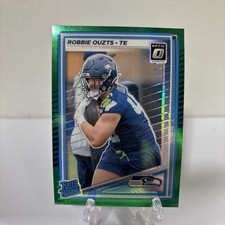 2025 Panini Optic Robbie Ouzts Rated Rookie Green Hyper #264 Seahawks 