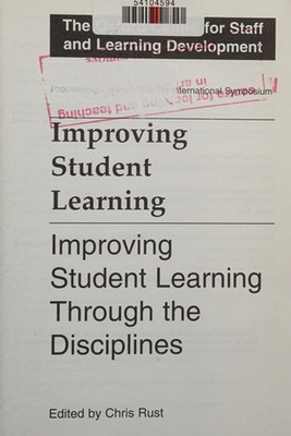Improving Student Learning Through The Disciplines C Edition Rost