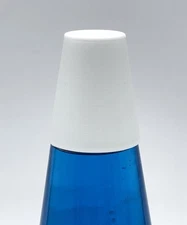 Lava Lamp 3D Print WHITE Cap Top ONLY! Fits 14.5”-17” Lamps SHIPS FAST