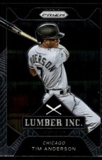 Tim Anderson 2021 Panini Prizm #LI6 White Sox MLB READ FREE SHIP AutographDen