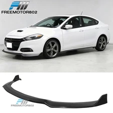 Fits 13-16 Dodge Dart Front Bumper Spoiler Lip Under Protector PU - IKS Style