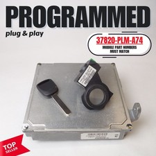  2004-2005 Honda Civic 1.7l At Plug Play Ecm Ecu 37820-plm-a74 