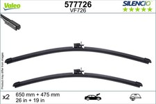 VALEO Wischblatt Scheibenwischer SILENCIO FLAT BLADE SET 577726 für MERCEDES GLA