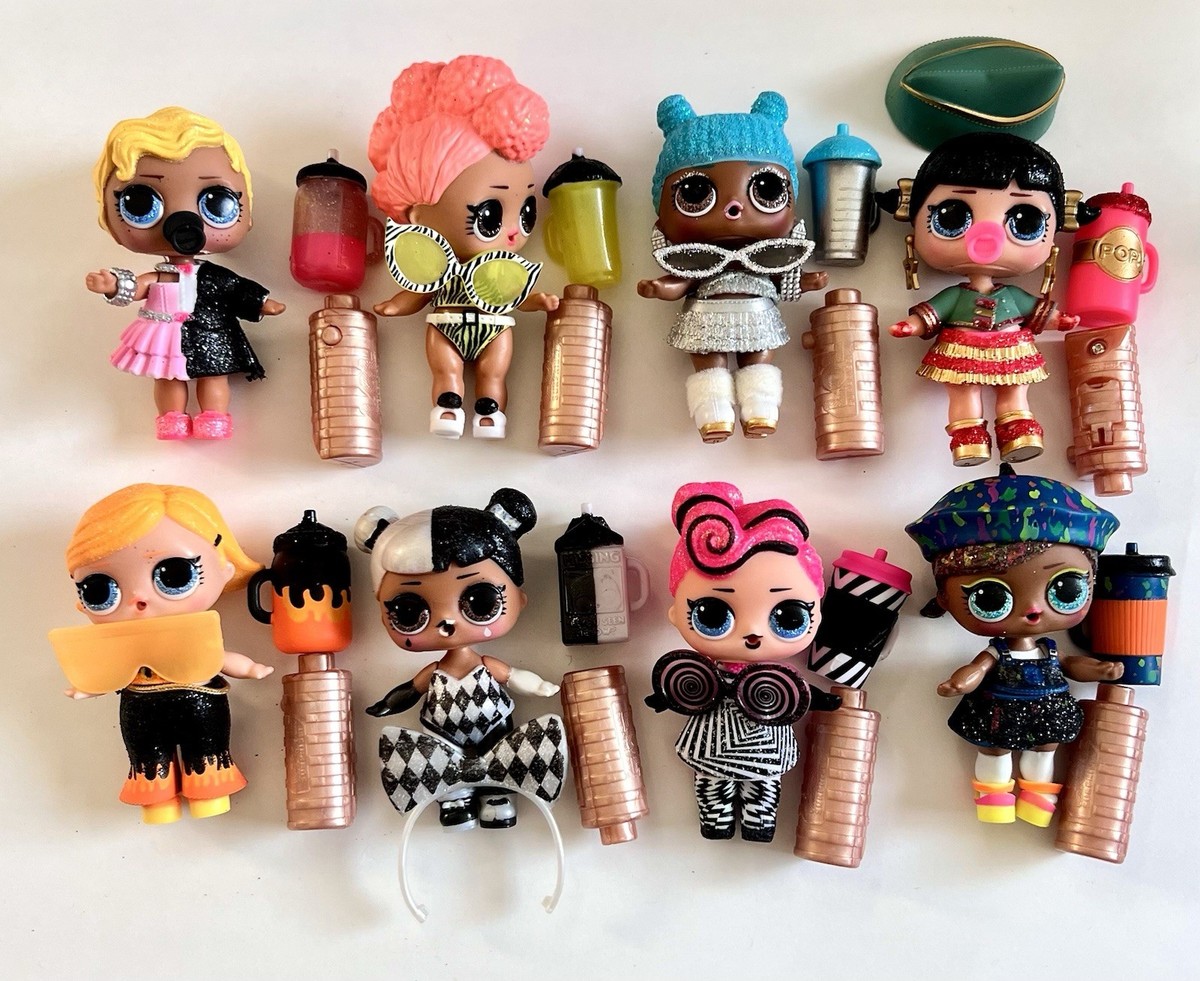 Ultra Rare Lol Doll With Blue Glitter Hair Cheap Rare Glitter Lol