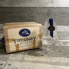 Vintage Tipperary Irish Crystal Holy Water Font NOB