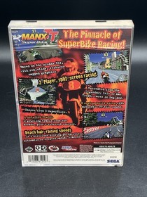 Manx TT Superbike Sega Saturn Complete Case with Manual