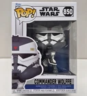 COMMANDER WOLFFE Star Wars The Clone Wars Funko POP! #850 Bobblehead Figure NEW