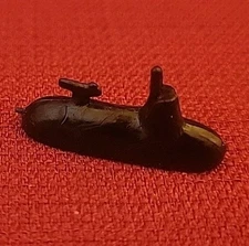 Treasure Trove 2008 Board Game REPLACEMENT Black Sunken Submarine Token Piece