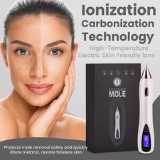 Home Laser Plasma Pen Skin Cleanse Dark Spot Remover Pink Machine with Color Box