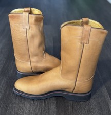VINTAGE Tony Lama Style 1716 Men’s Western 8D Tan Leather – USA Made