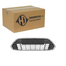 DIEDERICHS BLENDE CHROM CHROM/SCHWARZ STOßSTANGE MITTE passend für FORD MONDEO