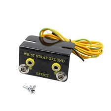 ESD Ground Socket Dual Banana Plug for Anti Static Wrist Strap Armband- ÉÉY.t2