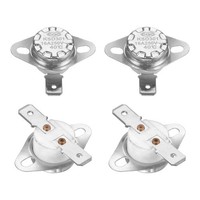 4 StüCk KSD301 Thermostat 250°C/482°F 16A 250V NC Keramik