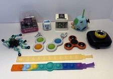 FIDGET CUBE LOT 2 Zuru Fidget Cubes, Fidget Block,fidget Ring,fidget Spinners