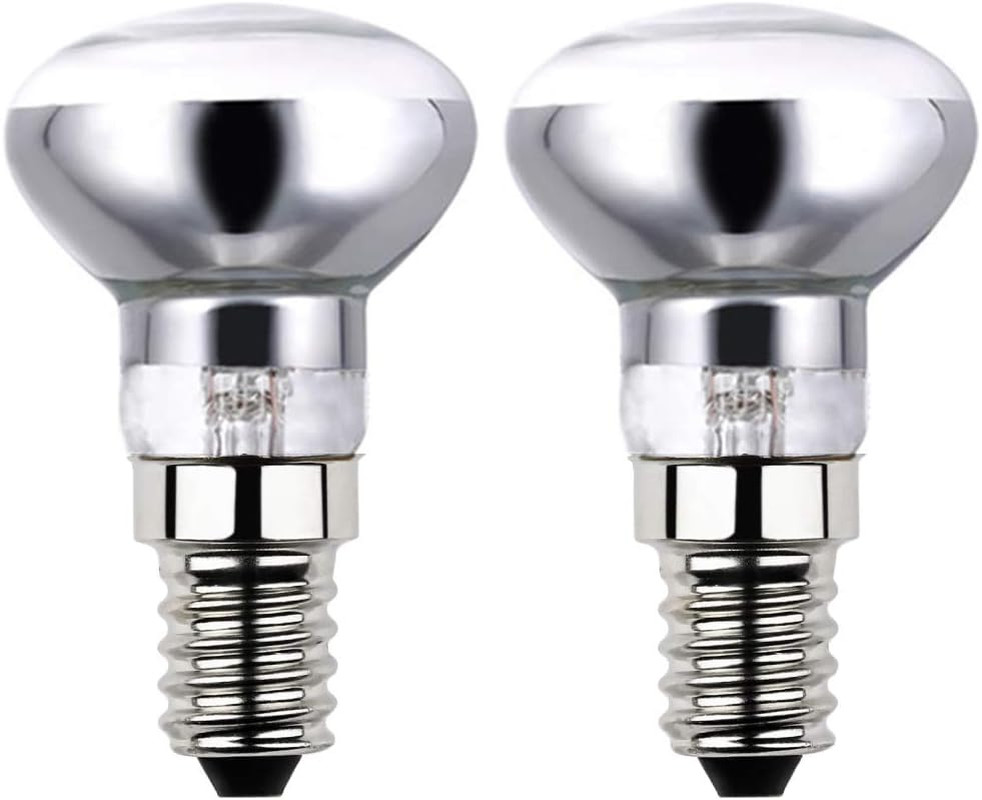 2X R39 E14 25W Lava Lamp Bulbs 240V, Small Edison Screw SES Reflector Spot Lava