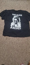 The Big Lebowski Vintage Shirt, Pre Owned, 2XL, XXL, The Dude Abides