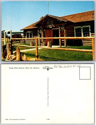 Range Riders Museum Miles City Montana Postcard