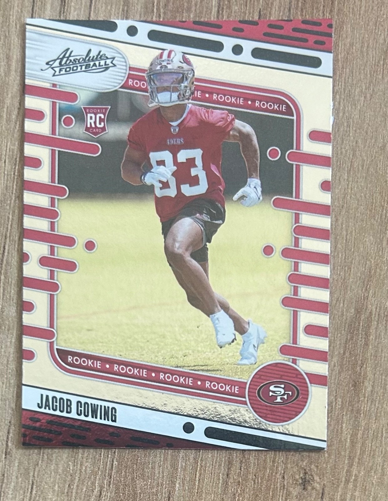 2024 Panini Absolute Jacob Cowing #191 (RC) Black Foil