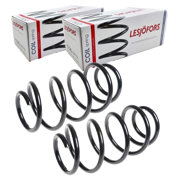 2X LesjÖFors Fahrwerksfedern Vorne Passend FÜR Nissan Qashqai Links+Rechts-image