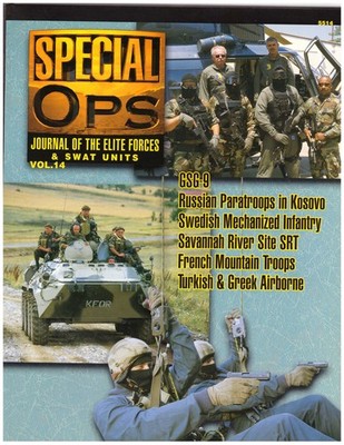 CONCORD SPECIAL OPS VOL #14 JOURNAL OF THE ELITE FORCES AND SWAT UNITS 5514 NOS