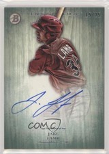 2014 Bowman Inception Prospect Auto Green 15/25 Jake Lamb #PA-JL Auto 3i6