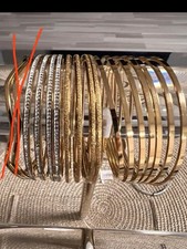 Ajda Burma Adana Armreifen Edelstahl Gold Bilezik Neu