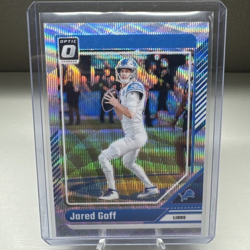 2024 Donruss Optic - Jared Goff #63 Holo Prizm Silver Wave /300