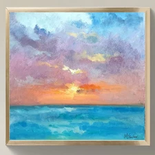 Original Impressionist Oil Painting on Canvas – Signed by Artist