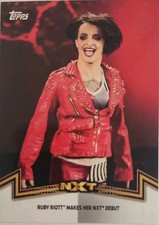 Official 2018 Topps WWE Women's Division Memorable Matches Ruby Riott NXT-4