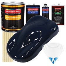 Midnight Blue Gallon Urethane Basecoat Clearcoat Car Auto Paint Kit