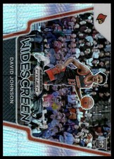 2021 Panini Prizm Draft Picks #6 David Johnson Widescreen Prizms Hyper