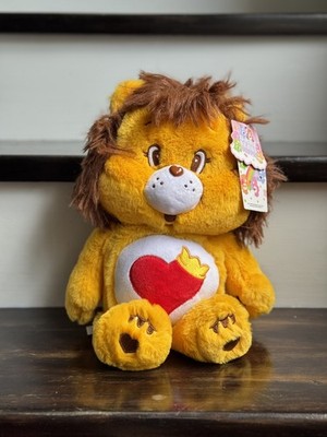 NEW Miniso Australia Care Bears Cousins Plush - Brave Heart Lion