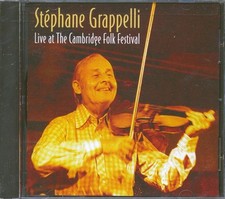 CD Stephane Grappelli - Live At The Cambridge Folk Festival