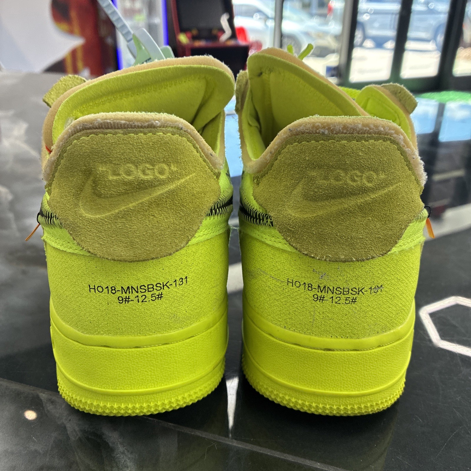 Nike Off-White x Air Force 1 Low the Ten Volt Size 10 Men’s thumbnail 5