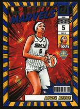 2025 Panini Donruss WNBA - Net Marvels Angel Reese #20 Press Proof Blue R1E:178