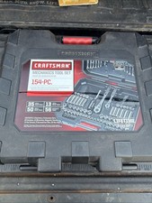 Sears Craftsman USA Nos 154pc Mechanics Tool Set 35154 Socket Ratchet Sexy!