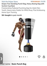 Dripex Free Standing Punch Bag 