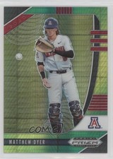 2020 Panini Prizm Draft Picks Green & Yellow Hyper Matthew Dyer #PDP120 0o2b