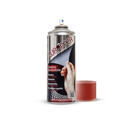 abnehmbarer Lack Wrapping Spray feuerrot RAL 3000 WRAPPER Spray