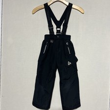 Gerry BOYS Snow Pants W/Removable Suspenders Snowboard BLACK, Small 5/6