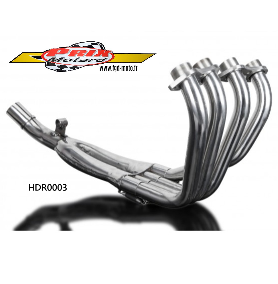Collecteur pot echappement inox neuf pour moto Honda CBR 600 F de 1991 a 1998