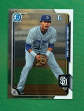 2015 Bowman Baseball 1st Bowman Chrome Prospects #BCP65 Gabriel Quintana
