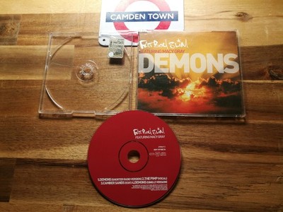 Fatboy Slim Featuring Macy Gray - Demons 4 Tracks Cd Excellente Disc Near Mint