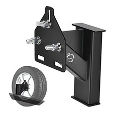 Stake Pocket Spare Tire Carrier Mount, 3-Nuts Design Trailer Bracket Heavy