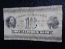1936,Dänemark 10 Kronen Banknote