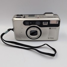 Ricoh R-70Q Camera 35MM Film Point And Shoot 35-70 MM Super Macro Untested