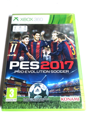 New Pro Evolution Soccer 2017 PES (Microsoft Xbox 360)