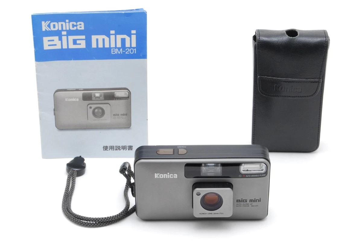 ケース付き 良品】コニカ Big mini BM-201 カメラ 【公式通販】