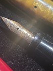Conklin Vintage Self-Filling Fountain Pen Lot Gold Trim Gold Nib Black Ink — photo 3