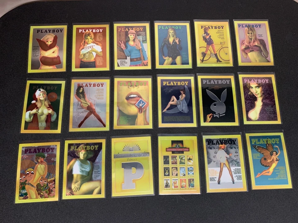 花花公子集换卡近乎完整失踪特朗普卡近乎完好包装全新罕见 — 第 4/4 张图片